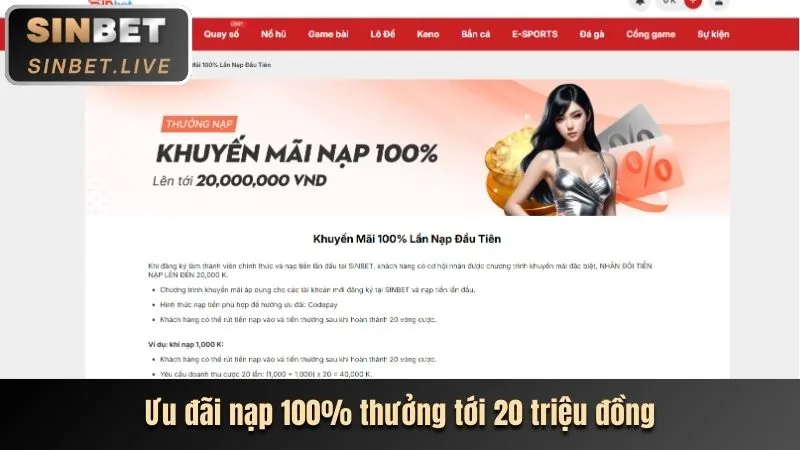 Khuyến mãi chào mừng thành viên mới chơi bắn cá